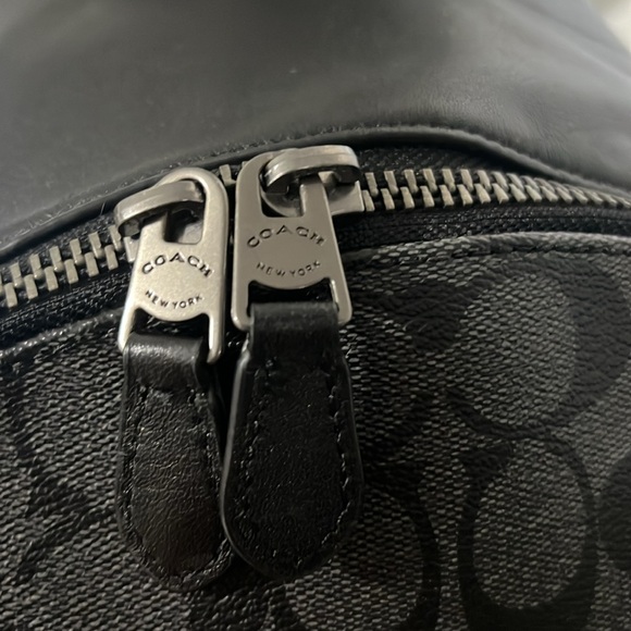 WEST SLIM BACKPACK IN SIGNATURE CANVAS (COACH F78756)
CHARCOAL/BLACK - Picture 3 of 16